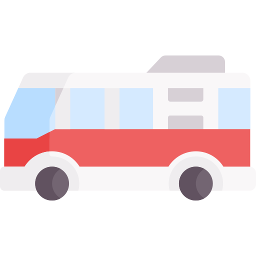 Minibus free icon Minibus free icon