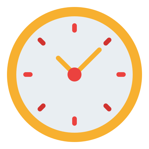 Clock Iconixar Flat icon