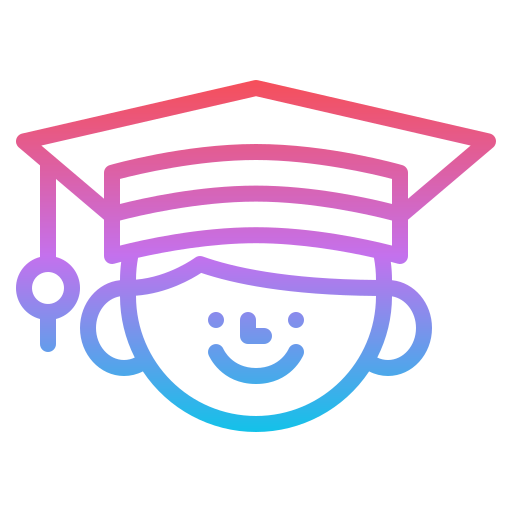 graduación icono gratis