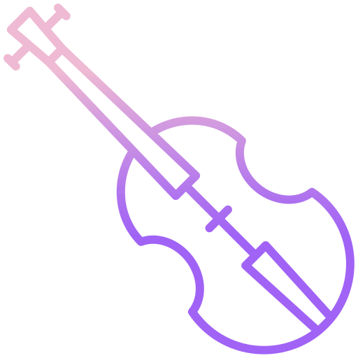 violín icono gratis