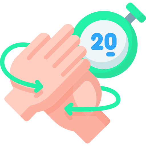 Handwash free icon
