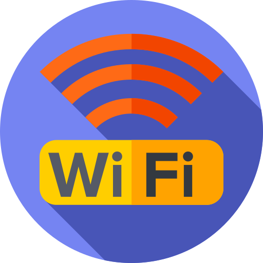 Wifi Flat Circular Flat icon