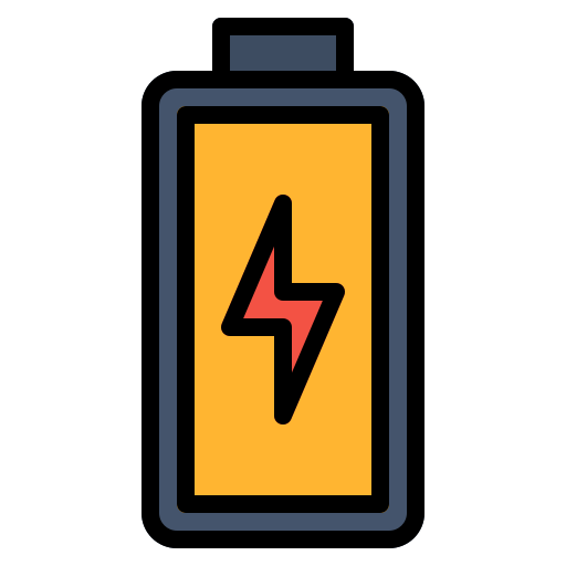 Battery Generic Outline Color icon