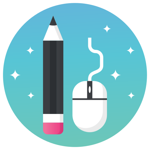 educación en línea icono gratis