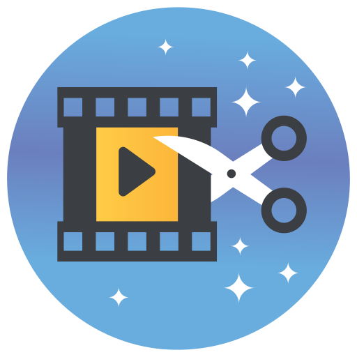 Video Editor Vector Design Images, Video Editor Icon Design, Video Editor,  Video Editor Icon, Video Editing PNG Image For Free Download