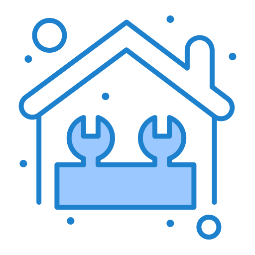 Home repair Generic Blue icon