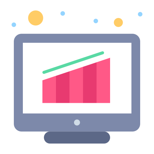 gráfico de barras icono gratis