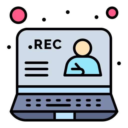 Recording - Free education icons