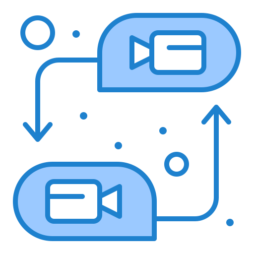 Видео-конференция бесплатно иконка