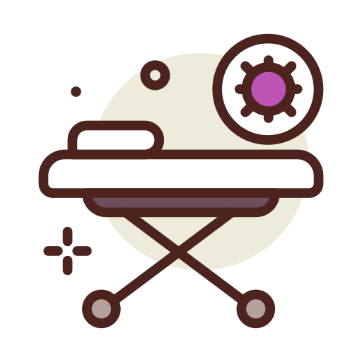 Hospital bed free icon