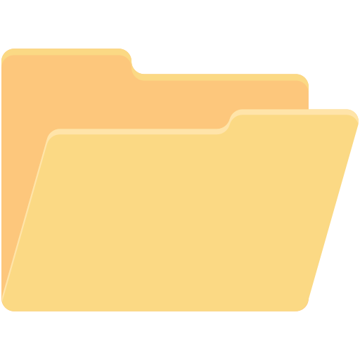 Empty folder free icon