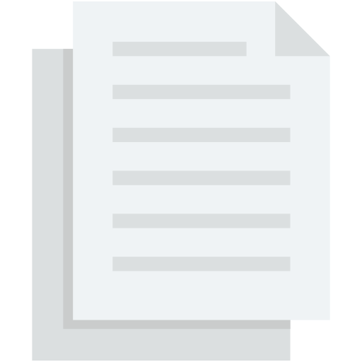 Document Creative Stall Premium Flat icon