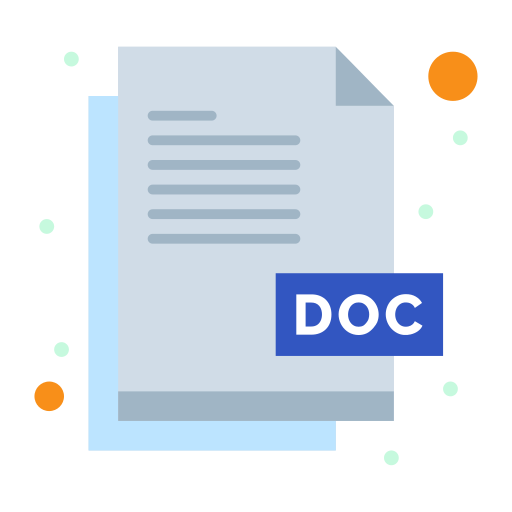 Doc File Format Flatart Icons Flat Icon