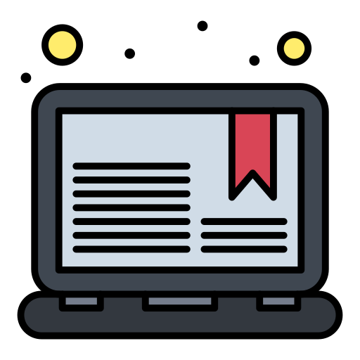aprendizagem online grátis ícone