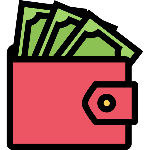 Wallet Coloring Color icon