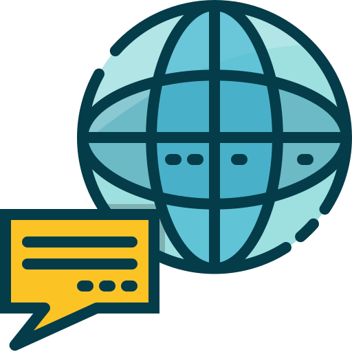 comunicacion global icono gratis