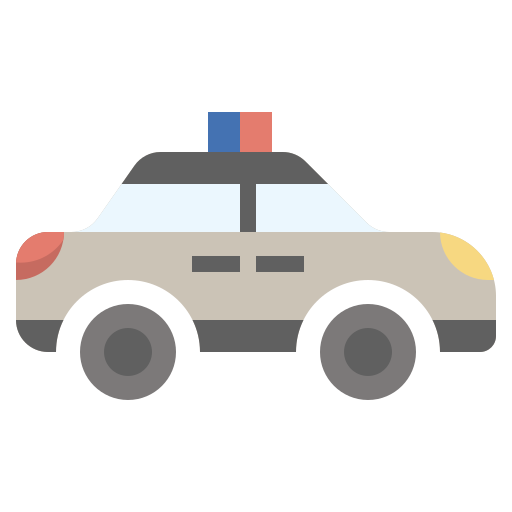 Police car - Free transport icons