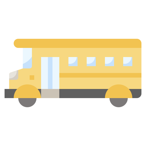 School bus Surang Flat icon