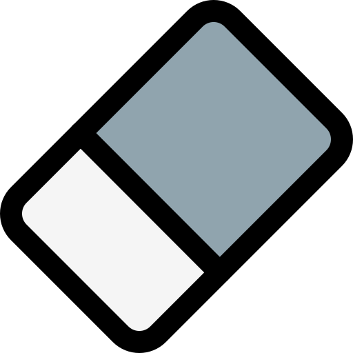 Eraser free icon