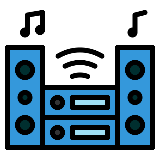 estéreo icono gratis