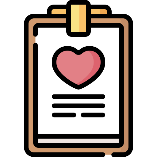 reporte de salud icono gratis