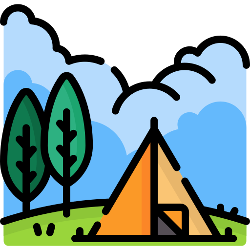 barraca de acampamento grátis ícone barraca de acampamento grátis ícone