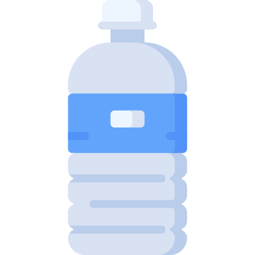 Botella de agua - Iconos gratis de comida