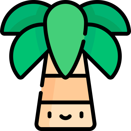 palmera icono gratis