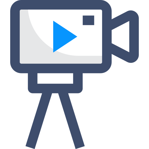 camara de video icono gratis