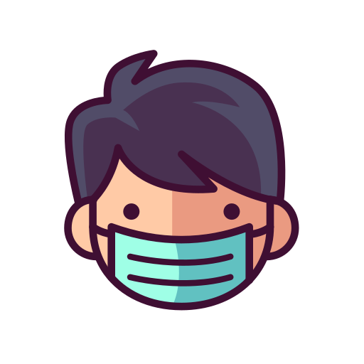 Mask Generic Outline Color icon