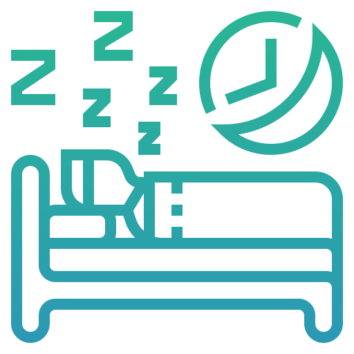 dormido icono gratis