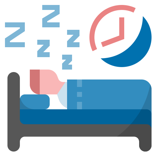 dormido icono gratis