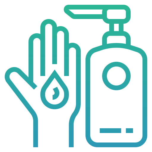 Hand sanitizer free icon Hand sanitizer free icon