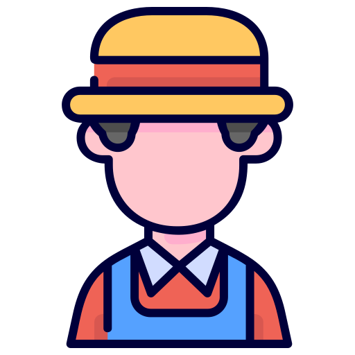 Farmer Generic Outline Color icon