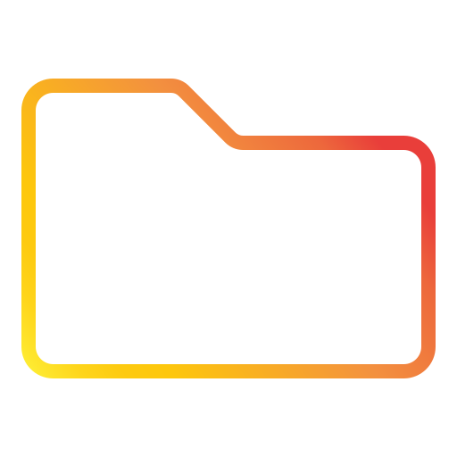 Folder Generic Gradient icon