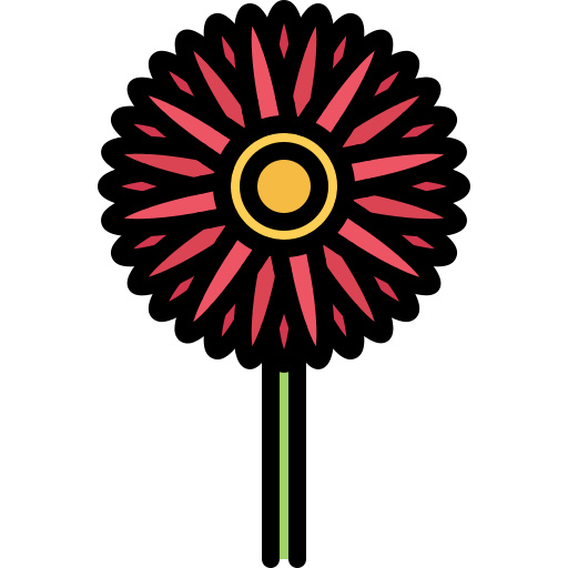 gerbera icono gratis