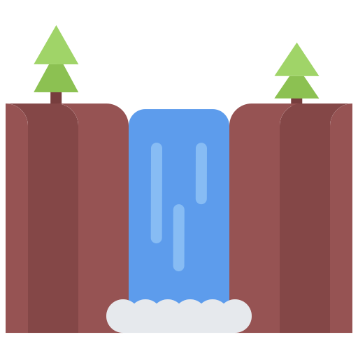 Waterfall free icon Waterfall free icon