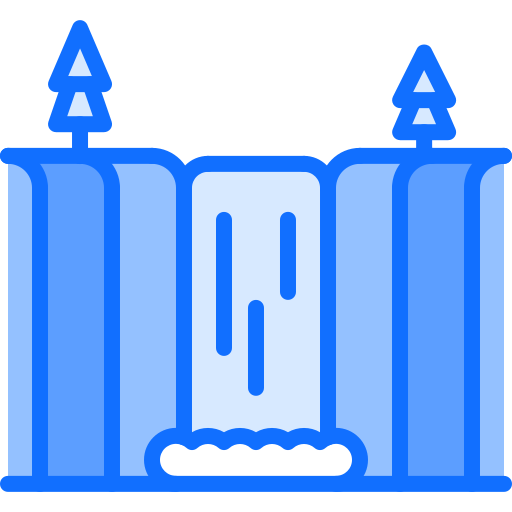 cascade Icône gratuit