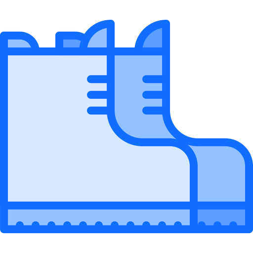 Shoes Coloring Blue icon