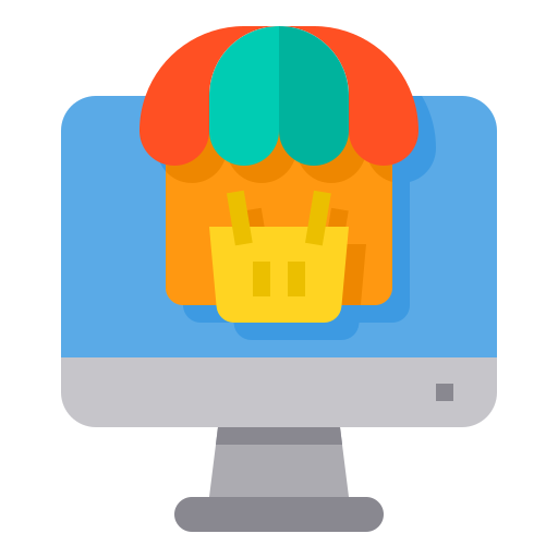 Online store free icon Online store free icon