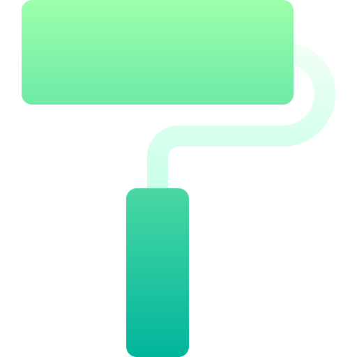 Paint roller free icon