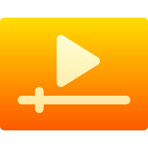 reproductor de video icono gratis