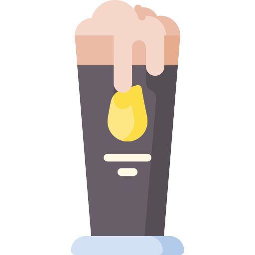 chope à biere Icône gratuit