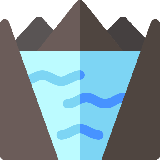montagnes Icône gratuit