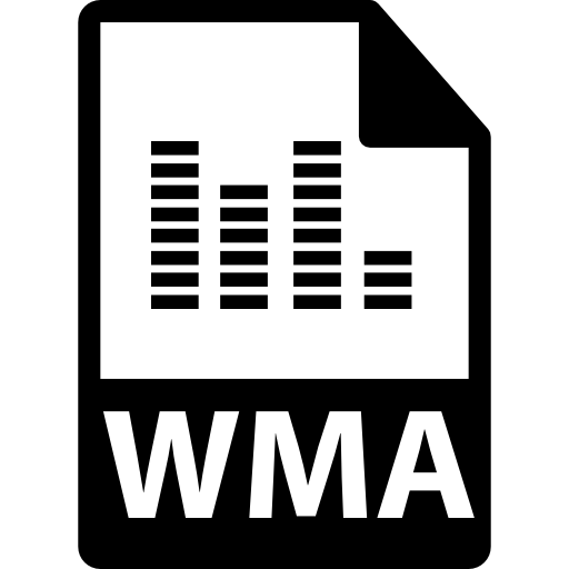 symbole de format de fichier wma Icône gratuit