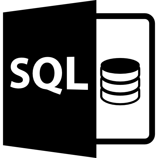 Símbolo De Formato De Arquivo Sql ícones De Rede Grátis