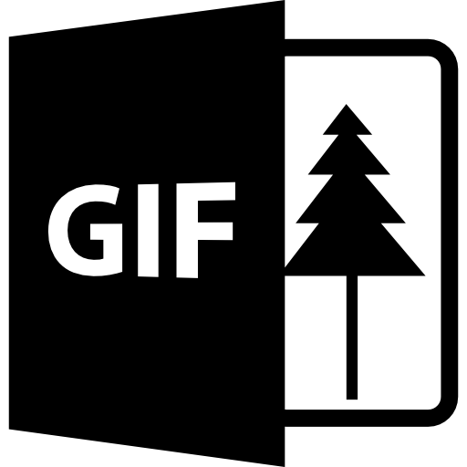 Gif image extension - Free interface icons