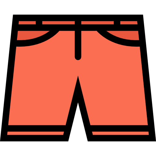 pantalones cortos icono gratis