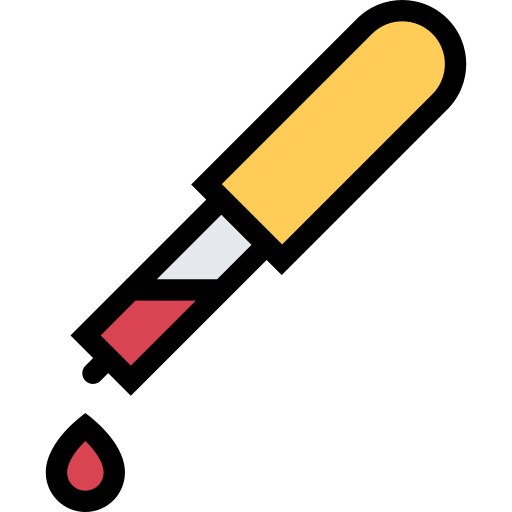Pipette free icon