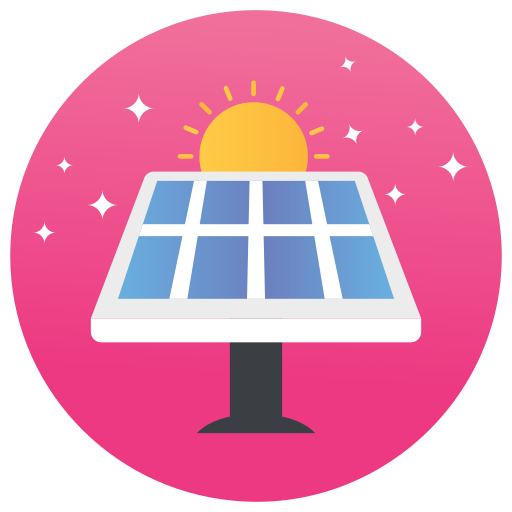 panel solar icono gratis